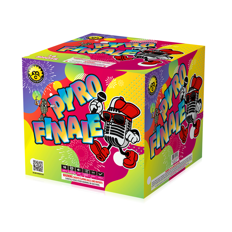 Pyro Finale 16張500克蛋糕分類MC517